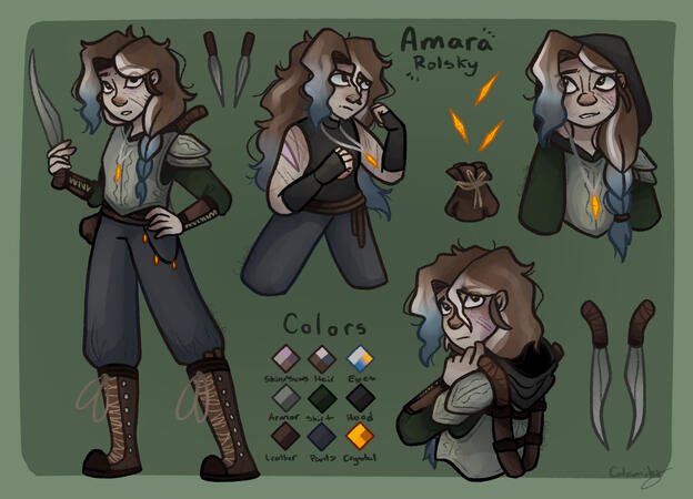 Amara Ref Sheet Amara Ref Sheet