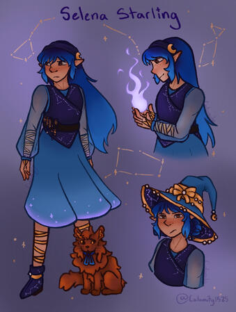 Selena Ref Sheet Selena Ref Sheet